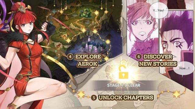 Khám phá vương quốc Aerok, khám phác các câu chuyện mới