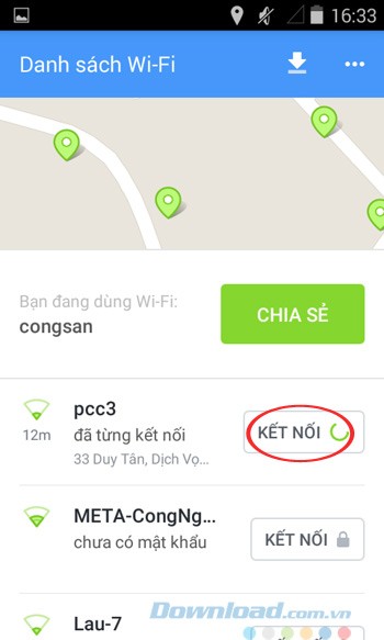 Kết nối Wifi