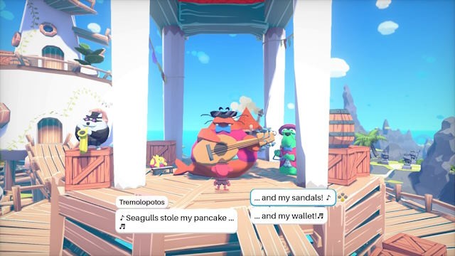 Tương tác với những nhân vật độc đáo