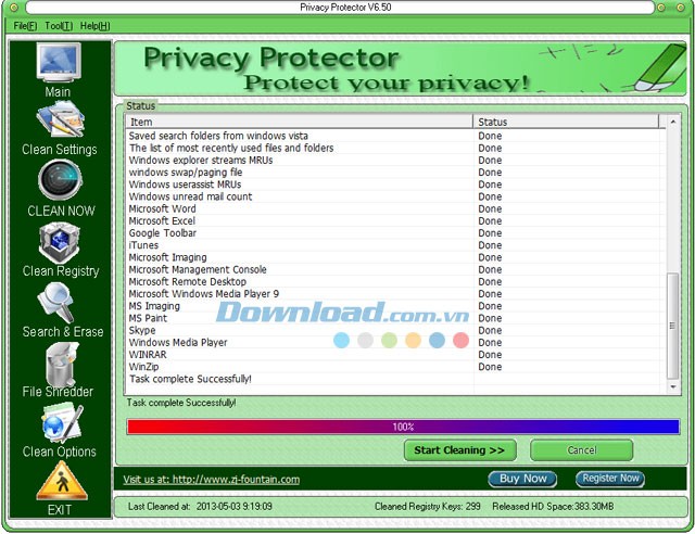 ZJ Software Privacy Protector