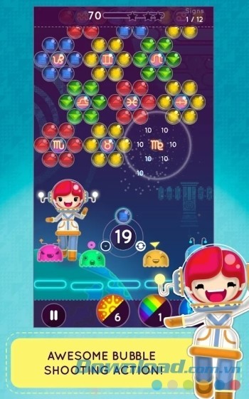 Game hành động bắn bóng vui nhộn