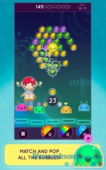 Bắn bóng theo kiểu match 3