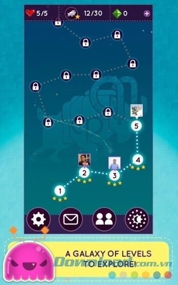 Bản đồ game nhiều cấp độ