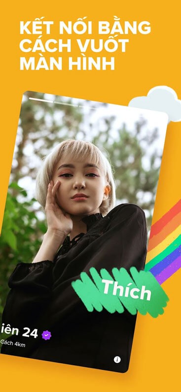 Kết nối bằng cách vuốt màn hình