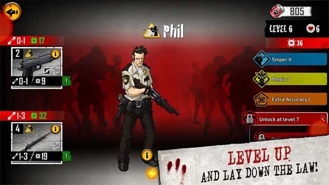 Chọn cho nhân vật bạn yêu thích vũ khí và kỹ năng độc đáo