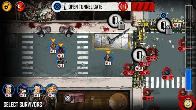 Game Zombicide cho Android có đồ họa và hiệu ứng hình ảnh đẹp mắt