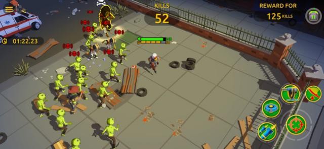 Zombie Blast Crew có nhiều nhiệm vụ độc đáo cần người chơi hoàn thành