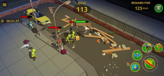 Bạn quyết định kiểu tấn công zombie gồm trực diện hoặc lén lút, xông vào hay ẩn nấp