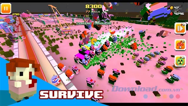 Sống sót trước đoàn quân zombie đông đảo