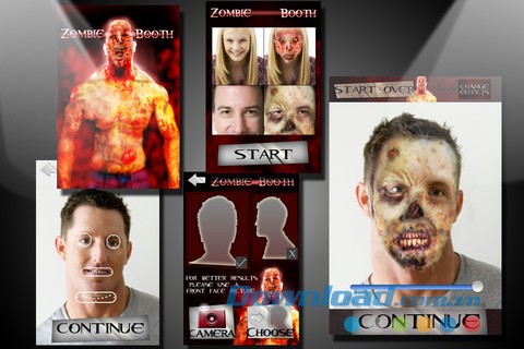 Zombie Booth Lite HD for iOS