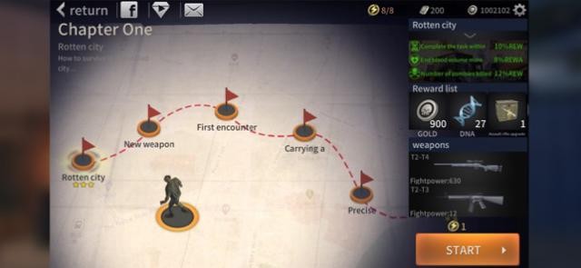 Chiến đấu qua nhiều nhiệm vụ khác nhau