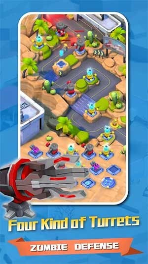 Cung cấp 4 loại tháp phòng thủ