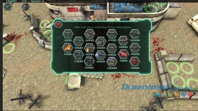 Vũ khí trong game tiêu diệt zombie