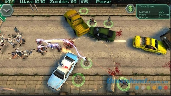 Kết hợp các loại vũ khí để tăng mức sát thương