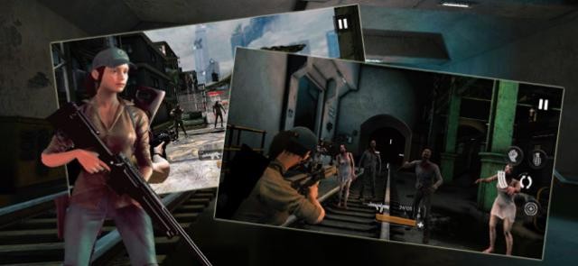 Bắn zombie để bảo toàn mạng sống trong game Zombie Gunfire