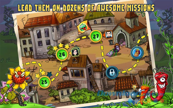 Chinh phục hàng trăm nhiệm vụ khó nhằn trong game Zombie Harvest cho Mac