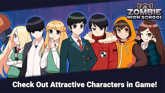 Gặp gỡ những nhân vật cá tính trong Zombie High School