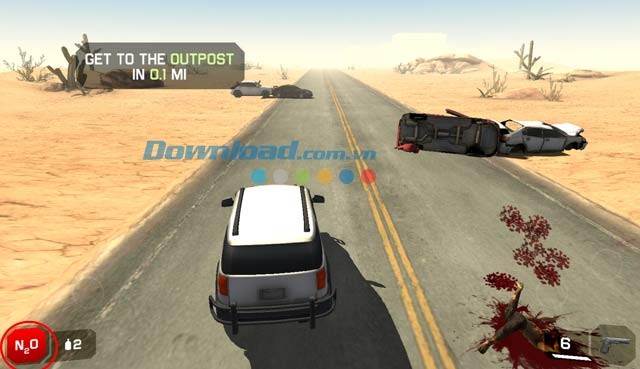 Chế độ Nitro trong Zombie Highway 2