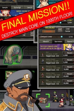 Mục tiêu cuối cùng là tiêu diệt lõi chính ở tầng 1000, là nguồn lây lan dịch bệnh