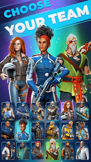 Chọn đội của bạn trước khi chiến đấu trong Zombie Horde