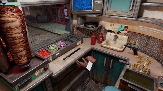 Làm món bánh mì kebab nổi tiếng của Thổ Nhĩ Kỳ cho những người sống sót trong thành phố