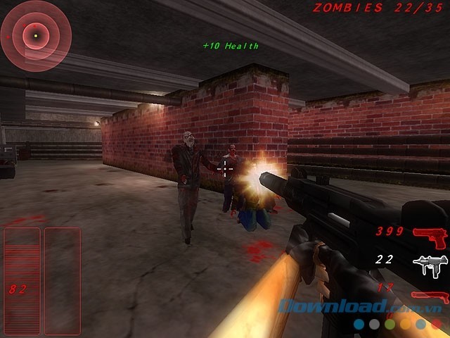 Khám phá kho vũ khí hiện đại trong Zombie Outbreak Shooter
