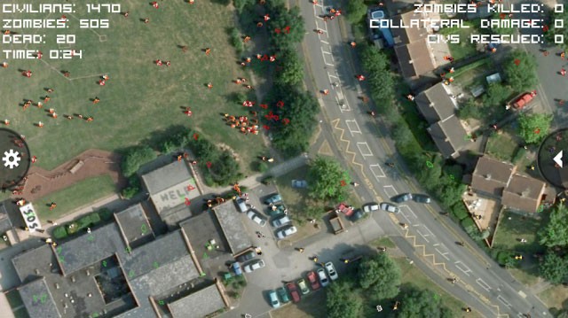 Chiêm ngưỡng đại dịch zombie bùng phát trong môi trường thực tế