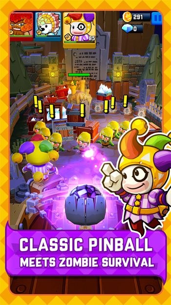 Zombie Rollerz kết hợp giữa Pinball và zombie