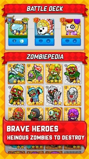 Sử dụng vô số anh hùng để tiêu diệt zombie