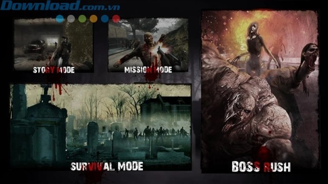 Game bắn súng diệt zombie ghê rợn