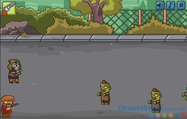 Bắn súng diệt zombie
