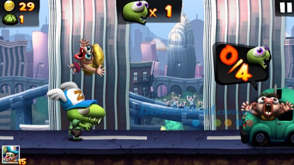 Zombie Tsunami được tối ưu hóa cho tất cả các mẫu iPhone, iPod touch và iPad