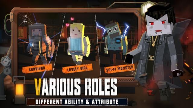 Bạn được lựa chọn giữa nhiều vai trò khác nhau