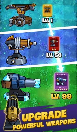 Nâng cấp vũ khí siêu mạnh