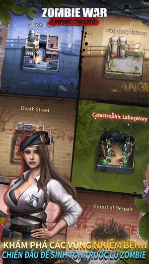 Khám phá các vùng nhiễm bệnh