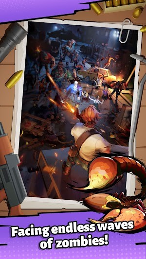 Đối mặt với làn sóng zombie bất tận trong game Zombie Waves