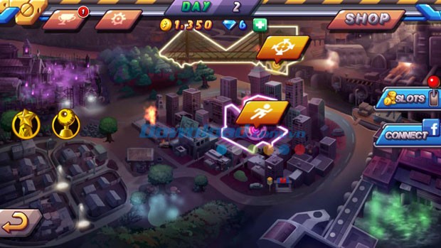 Bản đồ game ZombieDiary2