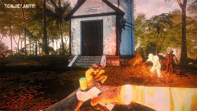 Game Zombielantis sở hữu kho vũ khí đồ sộ cùng khả năng tùy biến cao