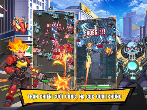 Trận chiến cuối cùng, hạ gục quái khủng