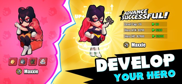 Khám phá sự hồi hộp của các kỹ năng và buff ngẫu nhiên trong mỗi trận chiến