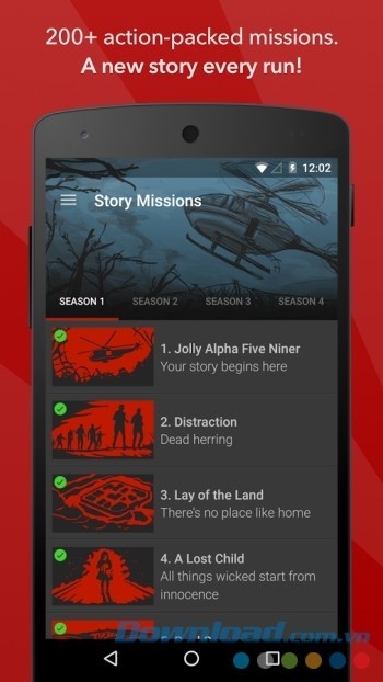 Hơn 200 nhiệm vụ cho bạn thoả sức trải nghiệm