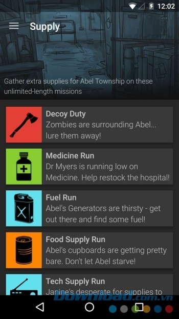 Tìm kiếm vật phẩm để duy trì sự sống