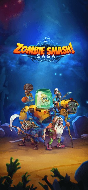 ZombieSmash Saga đưa bạn vào cuộc chiến trong thế giới của các ông già