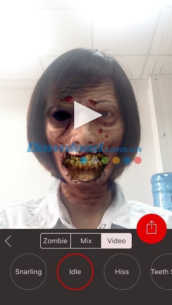 Chọn hiệu ứng video