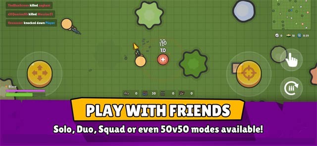 Nhiều chế độ game hấp dẫn