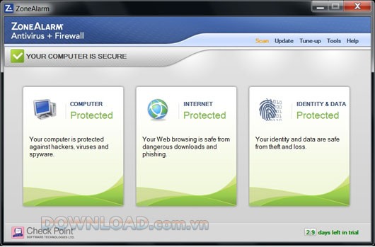 ZoneAlarm Antivirus + Firewall 2012