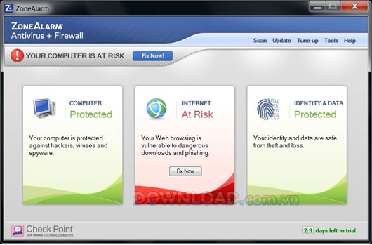 ZoneAlarm Antivirus + Firewall 2012