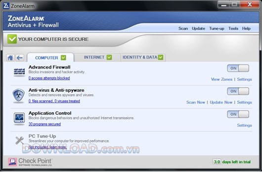 ZoneAlarm Antivirus + Firewall 2012