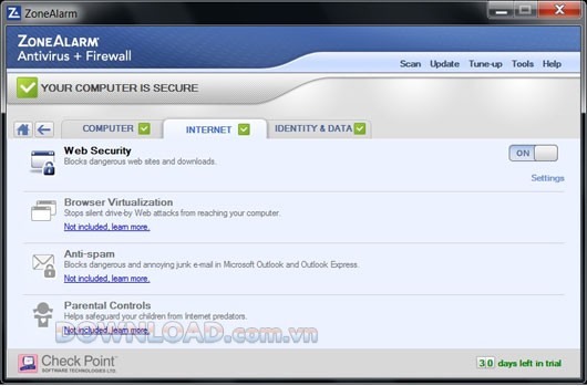 ZoneAlarm Antivirus + Firewall 2012