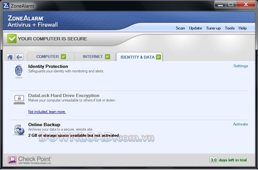 ZoneAlarm Antivirus + Firewall 2012